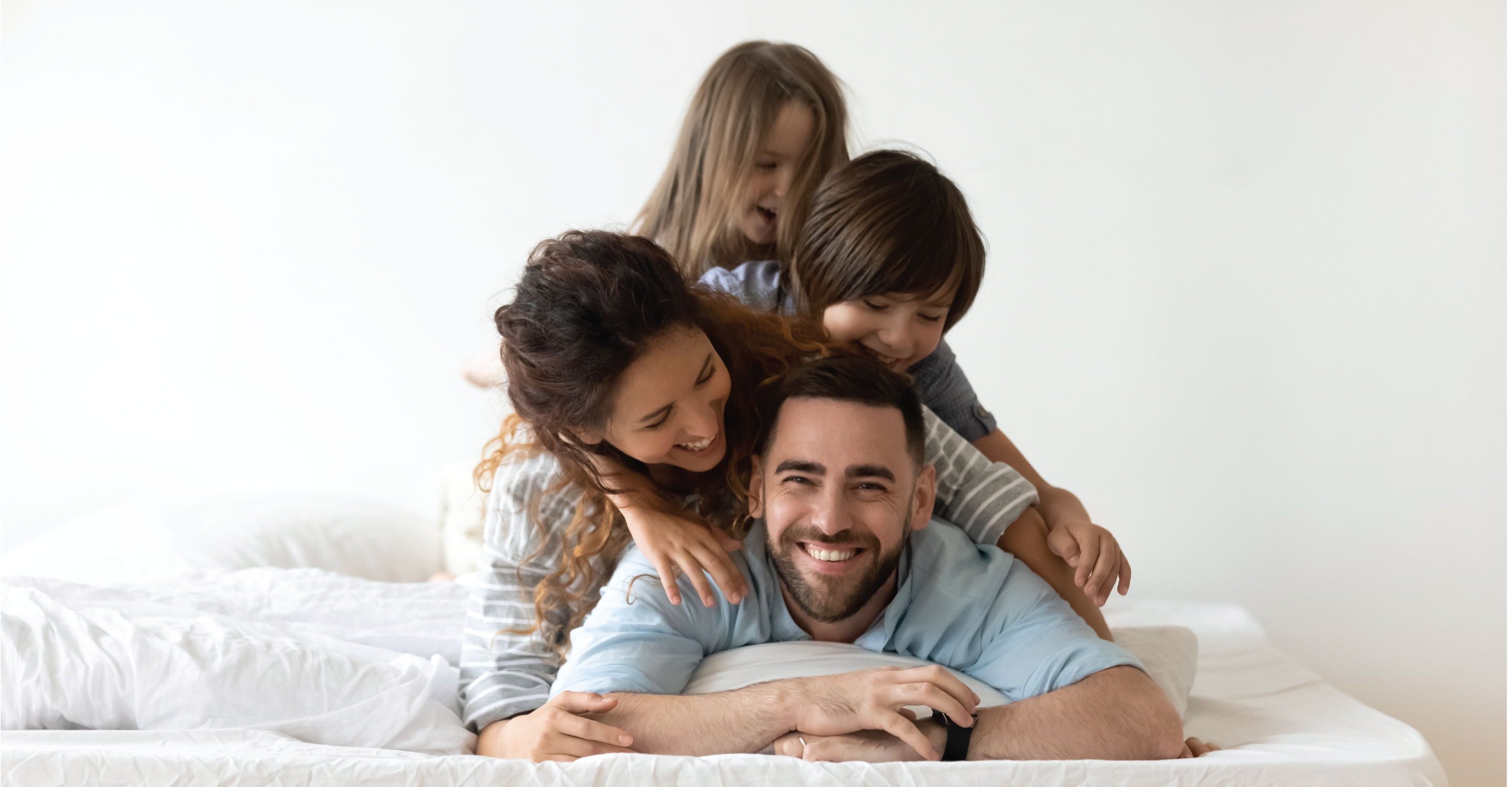 Family On Couch